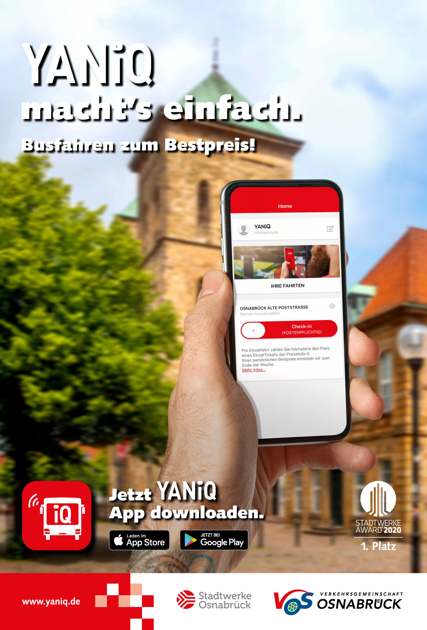 Osnabrück_YANIQ_CITYLIGHT_Smartphone_StadtwerkeOsnabrück2020