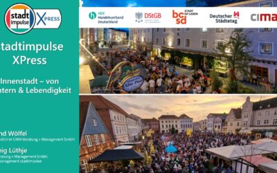 Jetzt reinschauen: stadtimpulse – Xpress „Innenstadt – von Lichtern und Lebendigkeit“ vom 12.09.2025