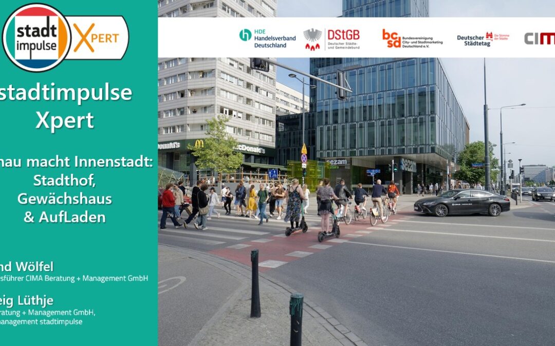 Jetzt reinschauen: stadtimpulse Xpert: Hanau macht Innenstadt: Stadthof, Gewächshaus & AufLaden – vom 17.04.2026